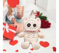 Simpatico scheletro di gatto di peluche ripiene 39 cm Decorazione del