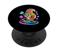 Simpatico Scoiattolo DJ Groove Nation PopSockets PopGrip Adesivo