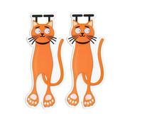 Simpatico segnalibro multicolore a forma di gattino, kit per la creazione di segnalibri in acrilico con gatti, regalo divertente per gli amanti dei gatti, segnalibri per animali domestici, per gli