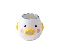 Simpatico separatore di uova, Creative Ceramics Little Chicken Egg Tuorlo Separatore Uovo Filtro Forniture di cottura Strumento creativo da cucina