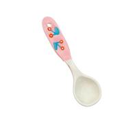 Simpatico set da tavola con una speciale simpatia per il cucchiaio dipinto a mano di colore sottosmalto