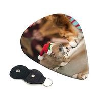 Simpatico set di 6 plettri per chitarra Corgi per chitarra acustica, chitarra elettrica, basso, ukulele - sottile, medio e spesso