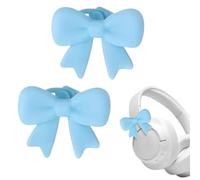 Simpatico Set Di Archetti Per Cuffie - Per Cuffie Decorativi In silicone 3D, Coppia Di Morbidi E Flessibili | Elegante Ciondolo Audio Per Le Donne, Feste In Streaming, Lav