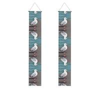 Simpatico striscione decorativo per feste di gabbiano: può essere utilizzato per feste di laurea e celebrazioni di laurea all'interno e all'esterno, un articolo indispensabile