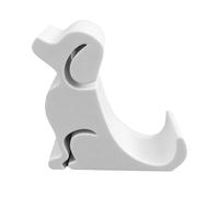 Simpatico supporto per telefono a forma di cane, 7 x 7,8 cm, antiscivolo, design decorativo, decorazione da scrivania per casa e ufficio, per gli amanti dei cani, uso quotidiano dello smartphone