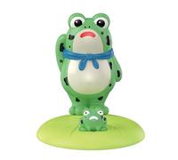 Simpatico supporto per telefono da scrivania, a forma di rana, supporto per statuette a forma di animale, supporto divertente per smartphone, per tutte le occasioni, ufficio e camera da