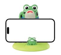Simpatico supporto per telefono da scrivania, supporto per telefono animale, rana, accessorio da scrivania