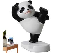 Simpatico supporto per telefono da scrivania, supporto per telefono Panda - Supporto per da tavolo a forma di panda dei cartoni animati,da scrivania decorativi panda multifunzionali stabili e