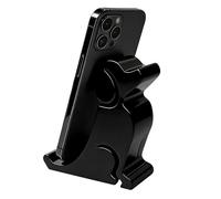 Simpatico supporto per telefono, statuette decorative a forma di cane, gadget da viaggio per telefono, per l'installazione della scrivania, tavolo, area palestra, progetti di ripresa, scrivania da