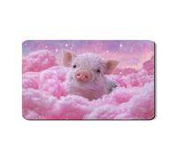Simpatico tappetino per asciugare i piatti del bancone della cucina, adorabile animale pastello assorbente in gomma scolapiatti tappetino per scolapiatti Sweet Spring Home Decor Protector 30,5 x 50,8