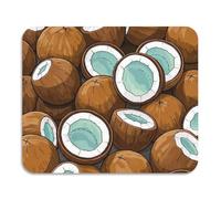 Simpatico tappetino per asciugare piatti in cocco con frutta in stile cartone animato, antiscivolo, assorbente, in terra di diatomee, accessori da cucina per piano di lavoro, 60 x 50 cm