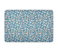 Simpatico tappetino per pipì blu extra large riutilizzabile per imparare a usare il vasino, altamente assorbente, per bagnare il letto, per neonati, 132,1 cm di lunghezza x 86,4 cm di larghezza
