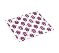 Simpatico tappetino scolapiatti numero 8, tappetino assorbente per cucina, tappetino scolapiatti natalizio da 40,6 x 45,7 cm, con anello per appendere i piatti