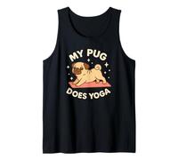 Simpatico Tema Cane My Pug Does Yoga Canotta