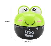 Simpatico Timer da a Forma di Animale, Promemoria di Cottura Meccanico | Materiale ABS resistente, facile da usare, intervallo di tempo 1-55 minuti, per cuocere al forno, friggere, cuocere le uova