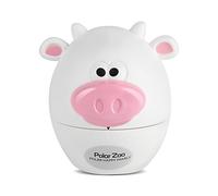 Simpatico timer da a fumetto meccanico 55 minuti forniture da cucinaLovely Studente Homework Timer in plastica (White Bovini)