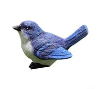 Simpatico uccello per nido, 6 cm, set paesaggistico in miniatura con | Squisito design in miniatura, uccello 6,8 x 4 x 4,3 cm, perfetto per piccoli spazi, migliora le case dei giocattoli