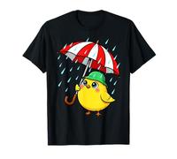 Simpatico Uccello sotto l'ombrello, Regalo Grafico per Uomini, Donne Maglietta