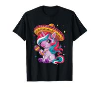 Simpatico unicorno Sombrero Magic Fiesta Vibes Maglietta