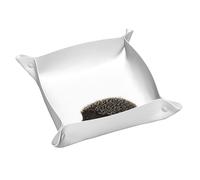 Simpatico vassoio portaoggetti in pelle a forma di riccio, portachiavi, monete, orologi, orecchini e altri accessori, un must per la casa