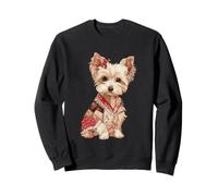 Simpatico Yorkshire Terrier Patchwork Puppy Outfit Felpa