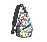 Simpatico zaino a spalla a tracolla, zaino in spalla, Dala Horses Zaini a tracolla artistici aggiornati Zaini a tracolla sul petto, Bookbag, Borse da palestra Sacca Zainetto Zaino da esterno per uom