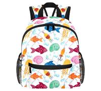 Simpatico zaino per bambini - Borsa moderna per bambini con gatto magico animale per bambini in età prescolare, scuola, ragazze e bambini piccoli, Multicolore 10., 25.4x10x30 CM/10x4x12 in