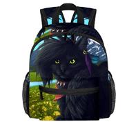 Simpatico zaino per bambini - Borsa moderna per bambini con gatto magico animale per bambini in età prescolare, scuola, ragazze e bambini piccoli, Multicolore 1., 25.4x10x30 CM/10x4x12 in