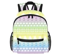 Simpatico zaino per bambini - Borsa moderna per bambini con pianta di cactus per prescolare, scuola, ragazze e bambini piccoli, Multicolore 11, 25.4x10x30 CM/10x4x12 in