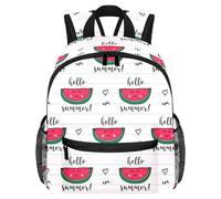 Simpatico zaino per bambini, motivo natalizio con fenicotteri e fiocchi di neve, borsa moderna per bambini in età prescolare, scuola, ragazze e bambini piccoli, Multicolore 6., 25.4x10x30 CM/10x4x12