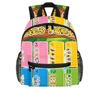 Simpatico zaino per bambini - simpatico gatto cartone animato piccolo pirata moderna borsa per bambini per scuola materna, scuola, ragazze e bambini piccoli, Multicolore 5., 25.4x10x30 CM/10x4x12 in