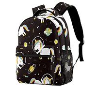 Simpatico zaino Unicorn Planets Space Universe, zaino per computer aziendale adatto a laptop e notebook da 14 pollici