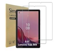 Simpeak 2 Pack Pellicola Protettiva Compatibile con Lenovo Tab M9 9.0", Vetro Temperato Protezioni Schermo HD Compatibile con Lenovo Tab M9 9.0" [Anti-graffio]