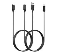 Simpeak Confezione da 2 cavi di ricarica da 1,5 m, compatibili con Garmin Vivoactive 3 4 4S, cavo di ricarica USB di ricambio per Fenix 7, 7S, 7X, 6, 6S, 6X Pro, Fenix 5, 5S, 5X Plus, Forerunner 745
