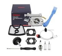 SIMPERAC Carburatore 125BV per soffiatore Husqvarna 125B 125BVX 125BX Carburatore 590460102 Sostituire per Zama C1Q-W37 con filtro aria 125b Kit di messa a punto linea carburante