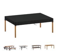 SIMPHAUS Telo Copertura Tavolo da Giardino Telo Impermeabile per Tavolo da Ester