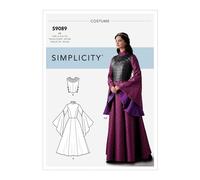 SIMPICITÀ 9089 COSTUME FANTASIA PER DONNA Modello Di Cucito Taglie 6-14 E 14-22
