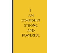 Simple 24 Pages Lined Notebook with Solar Plexus Chakra Affirmation: Motivational And Inspirational Notebook for Confidence, Inner Power & Personal Growth