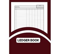 Simple Accounting Ledger Book: Streamlined 6-Column Record-Keeping for Small Business and Personal Finances: User-Friendly Bookkeeping Journal with 'Approved By,' 'Prepared By,' and Date Sections