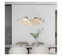 Simple And Creative Glass Multi Head Combination Chandelier LED Living Room Dining Room Cloakroom Bedroom Bedside Decoration