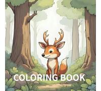 Simple and Fun Forest Animal Coloring Book