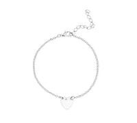 Simple And Stylish Jewellery Women Anklet Silver For Heart Pendant Anklet Foot Chain Nice processing