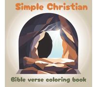 Simple Christian: Bible Verse coloring book