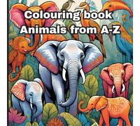 Simple Colouring book for kids: Animals from A-Z