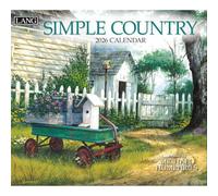 Simple Country 2026 Wall Calendar