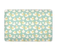 Simple Cute Goose - Materassino extra large riutilizzabile, impermeabile, per culla e pipì, portatile, 132,1 x 86,4 cm