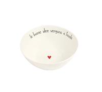 Simple Day Living & Lifestyle Insalatiera le buone idee vengono a tavola ø20 cm Insalatiera Le buone idee vengono a tavola Ø20 cm