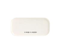 Simple Day Living & Lifestyle Piatto rettagolare si mangia in compagnia 31.8x15 cm Piatto rettagolare Si mangia in compagnia 31.8x15 cm