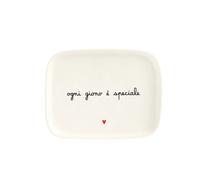 Simple Day Living & Lifestyle Piatto rettangolare Ogni giorno è speciale 20x15,5 cm Piatto rettangolare Ogni giorno è speciale 20x15,5 cm