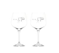 Simple Day Living & Lifestyle Set 2 calici cocktail Gin Tonic, 82cl Set 2 calici cocktail Gin Tonic, 82cl